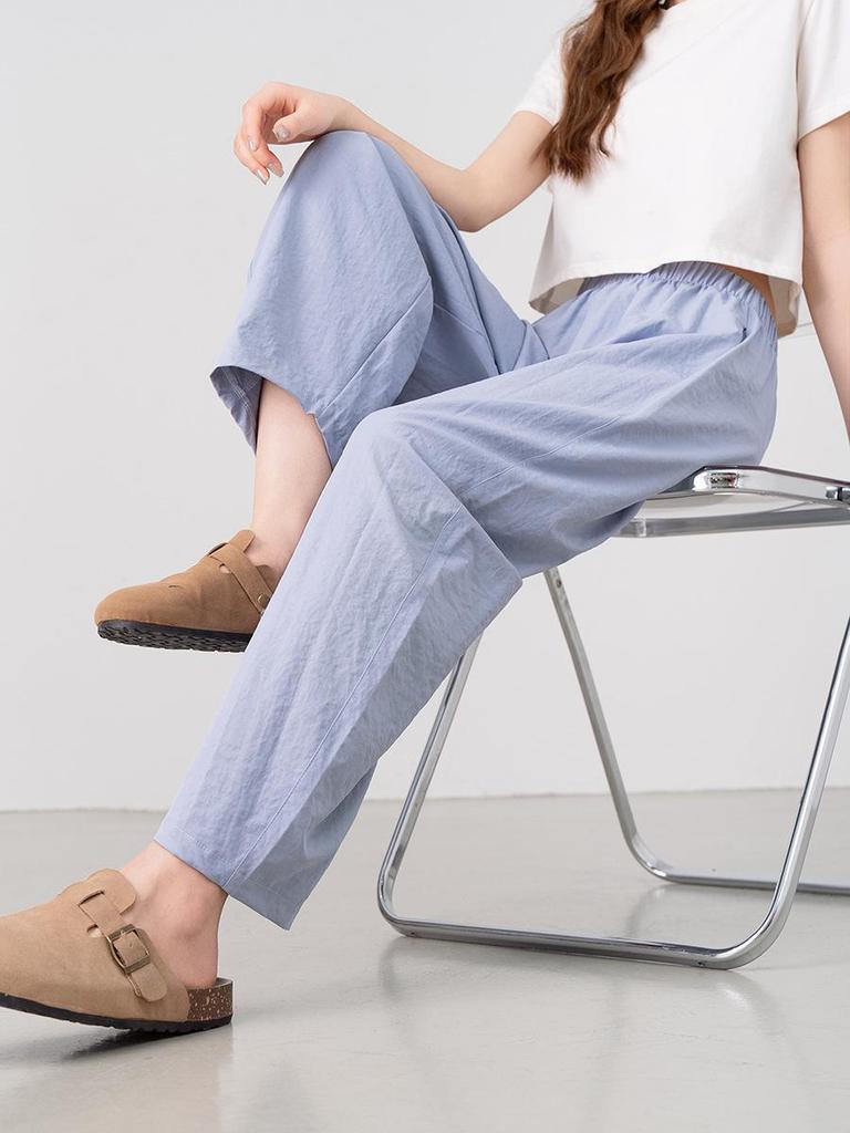 Summer High-Waist Slimming Harem Pants: Fashionable, Lightweight, Loose-Fit