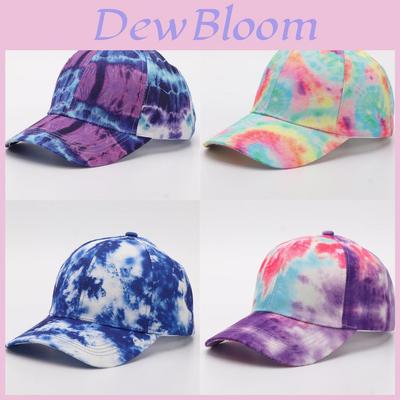 Digitale Print Gradiënt Baseballpet Met Zonbescherming Voor Casual Buitenkleding