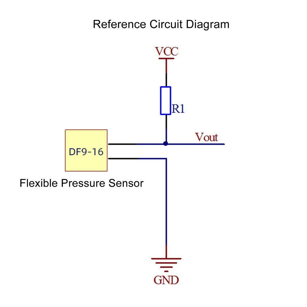 2 Stück Schnellansprechender Dünnschicht-Drucksensor Druckaufnehmer Sensor Physikalische Phänomene