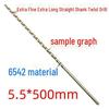 Extra Long 5060 Cm Twist Drill Bit, 500mm High-Speed Steel, Straight Shank for Deep Hole Drilling In Stainless Steel, Wood, 468 Industrial Series.