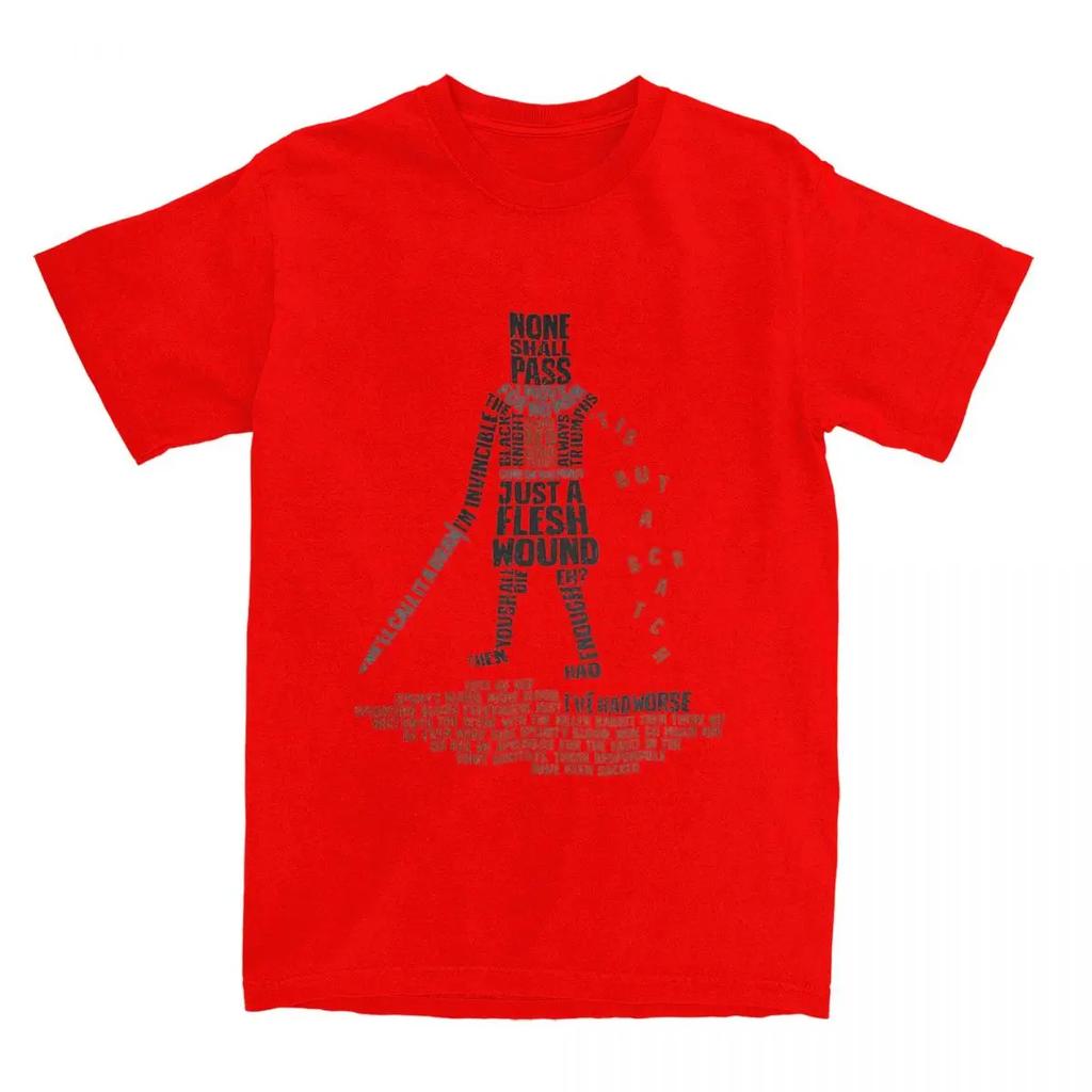 Black Knight Tis But A Scratch Apparel T-Shirts for Men Women Holy Grail Amazing  New Arrival Tee