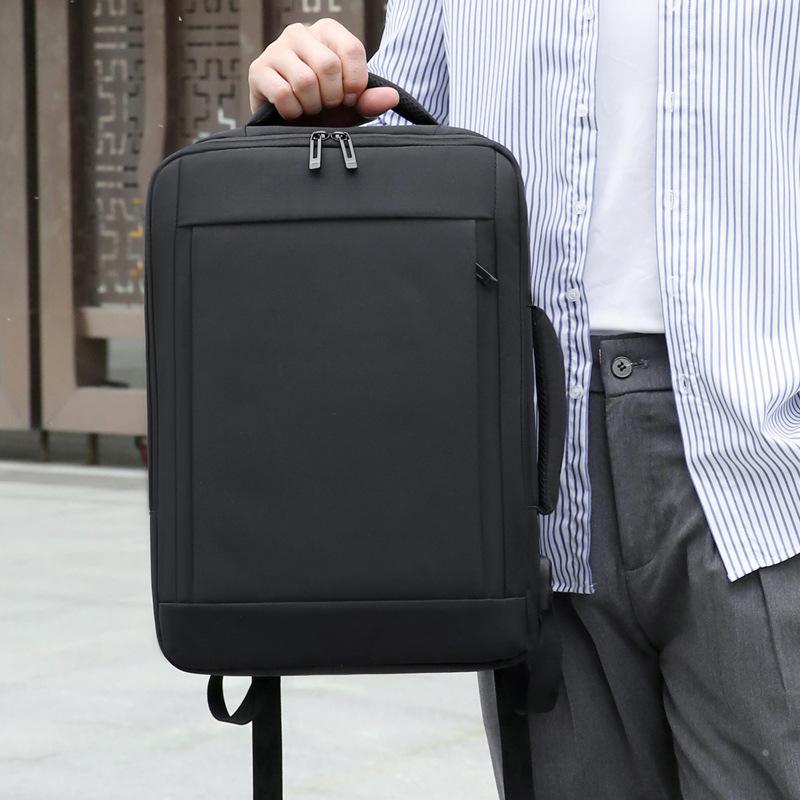 Men'S Backpack Premium Business Large Capacity Multifunctional Luggage Backpack Short Trip Travel Bag