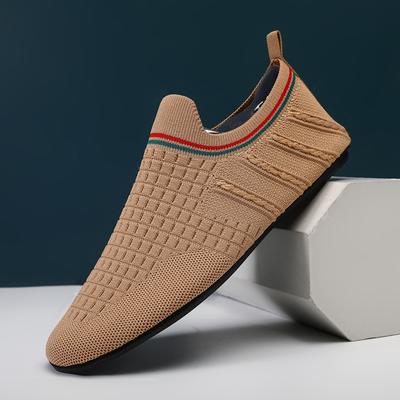 YRZL Loafer Damen Lässige Flache Atmungsaktive Sneakers Outdoor Weiche Bequeme Wanderschuhe Herrenmode Slip-On Vulkanisierte Schuhe
