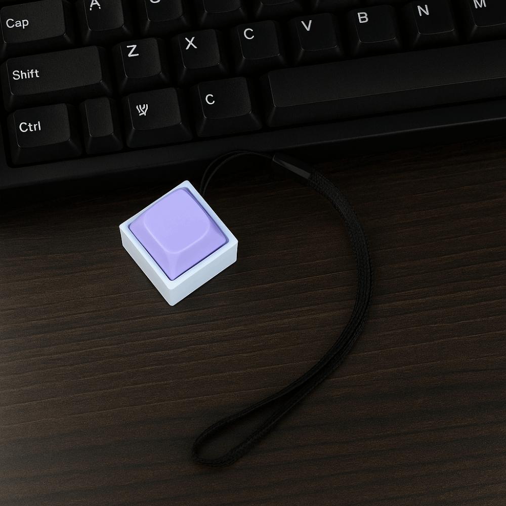 Keyboard Switche Fingertip Button Keychain Keyboard Key Cap Pendant  Office Leisure Entertainment