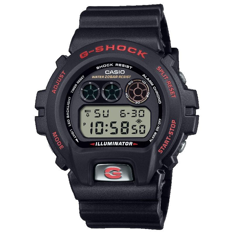 

Casio G-SHOCK Men s Resin 200M Water Resistant Digital Shock Resistant Quartz Watch DW-6900TR-1 чорний