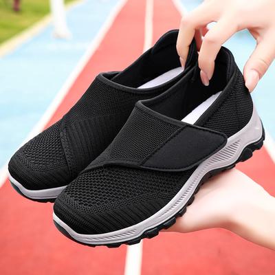 Casual Shoes Summer New Women's Shoes Velcro Women's Shoes Platform Comfortable Shoes Children Breathable Mesh Single Shoes