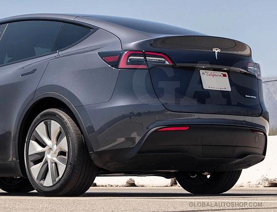 Tesla Model Y 2019+ Chrom Heckklappenleiste