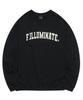 FILLUMINATE [Fw] Oversized Arch Logo Sweatshirt - Black