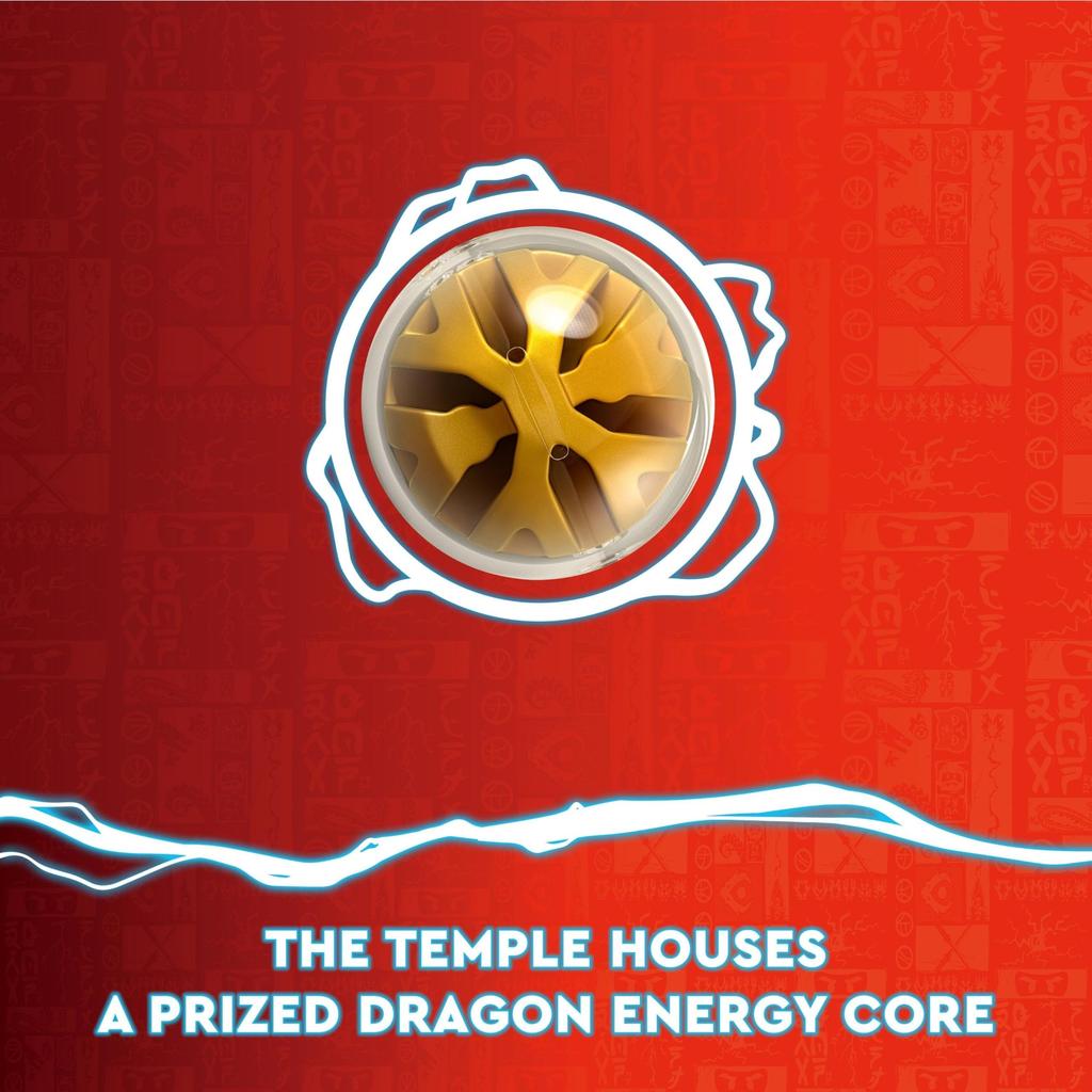 LEGO 71795 Temple of the Dragon Energy Cores - New.