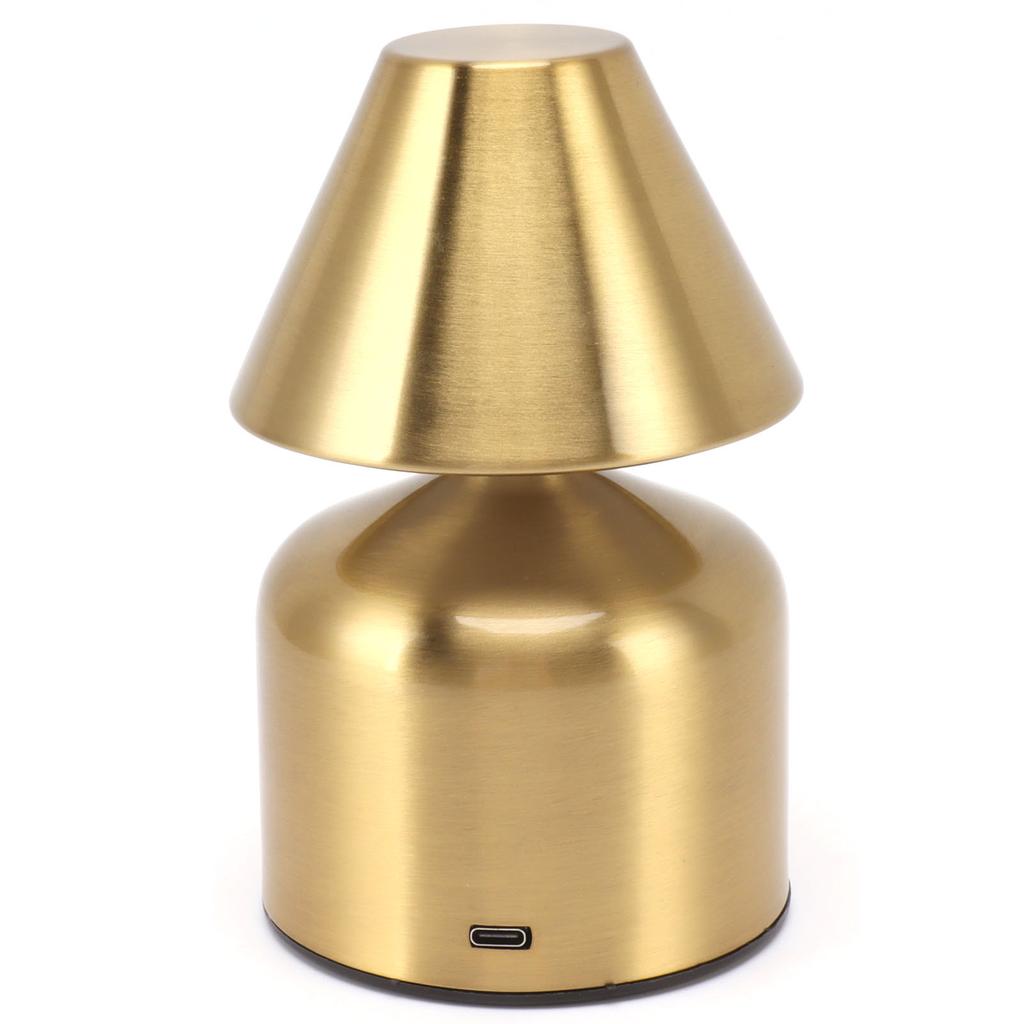 3W Stepless Dimming Touch Table Desktop Lamp 1800mAh Cordless 3 Color Rechargeable Bedside Desk