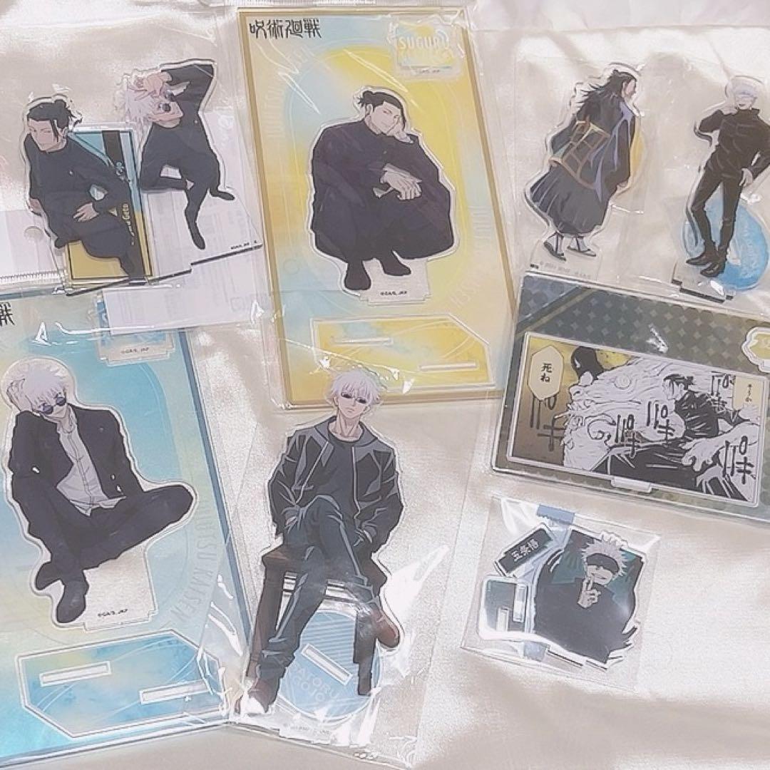 

[USED] Jujutsu Kaisen Gojo Acrylic Stand Geto Acrylic Figure Acrylic Stand