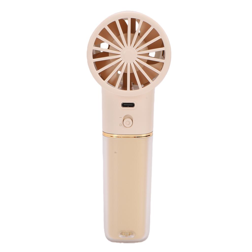 Portable Fan 4500mAh Battery Operated 6 Speeds Digital Display Timer USB Rechargeable Personal Fan for Outdoor Indoor