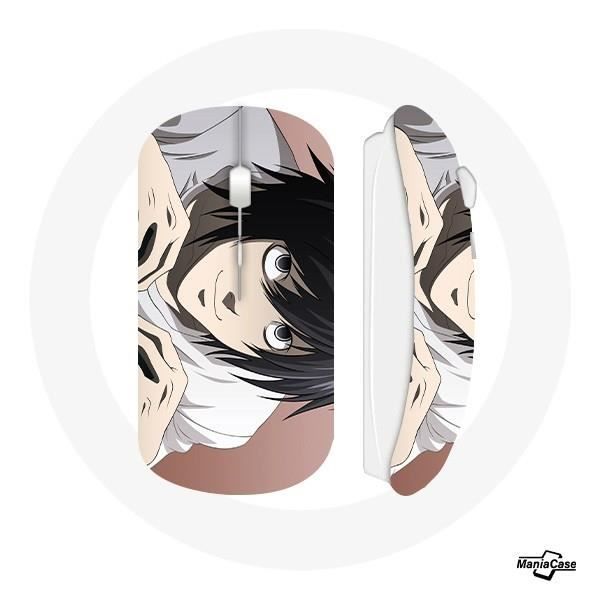 Wireless Mouse L Death Note Anime Light Yagami