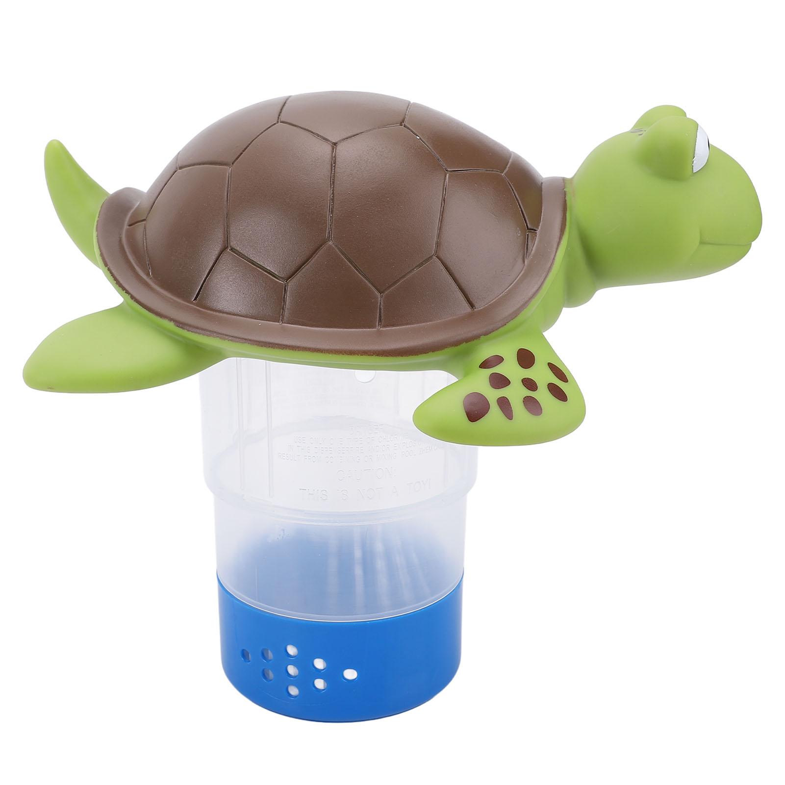 

Плавающий дозатор хлоратора ПВХ милый дизайн черепаха бассейн дозатор таблеток корзина хлоратора