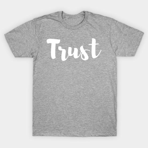 Unisex Fashion TShirt Trust Print TShirt Plus Size S-5XL T-Shirt 100%Cotton Tops O Neck Short Sleeve Tees