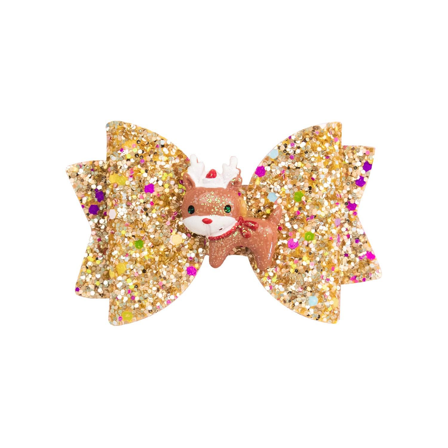 

Christmas Hair Bows Hair Clip For Cute Girls Kids Hairpin Barrettes Headwear Children Party Hair Accessories