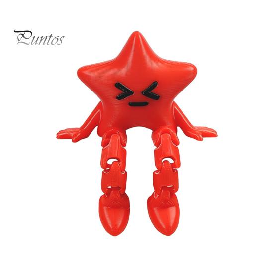Fun Gadgets for Boredom Weather Gnome Figurine, 3D Printed Poseable Series Desk Toy, Stress Relief Fidget Toys Creative Collectible Decor Office, Gift