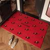 Vintage New Year Style Entrance Door Mat Sofa and Coffee Table Mat Dirt Resistant and Easy To Maintain