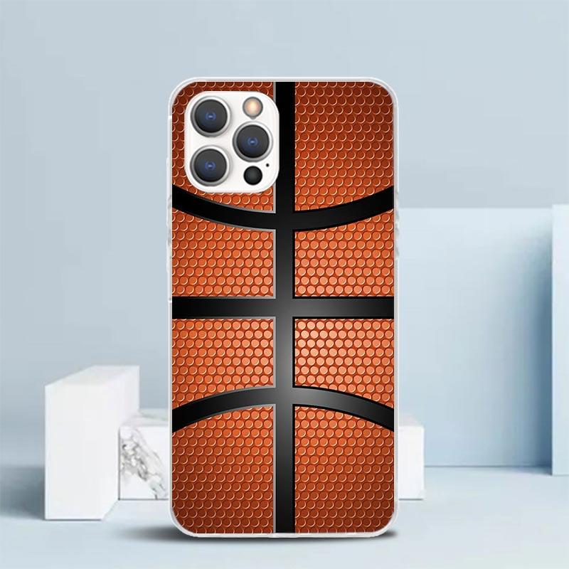 

Basketball Basket Sports Phone Case For IPhone 16 17 Air 16E 15 14 Plus 13 Mini 12 11 Pro Max 7 8 + SE 2020 Soft TPU Back Cover iPhone 13 Pro Max