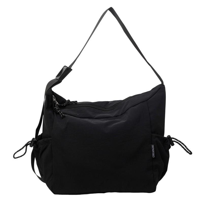 New Large-capacity Korean Version, Lazy Style Fashion Shoulder Bag, Casual Commuting, Simple and Versatile, Light and Trendy Messenger Bag