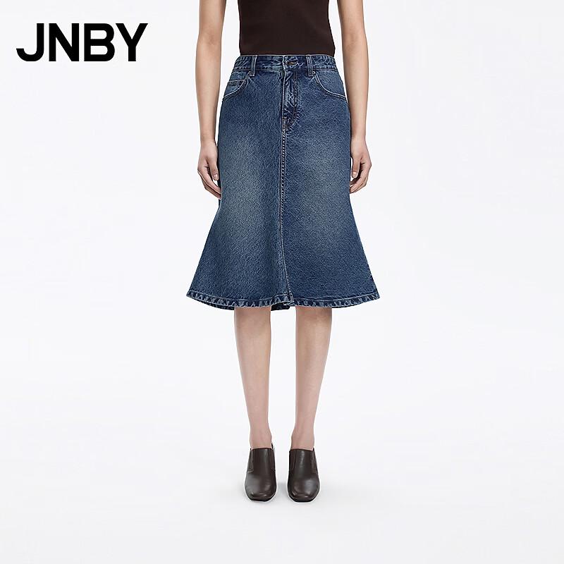 JNBY Women s A-Line Denim Skirt XS