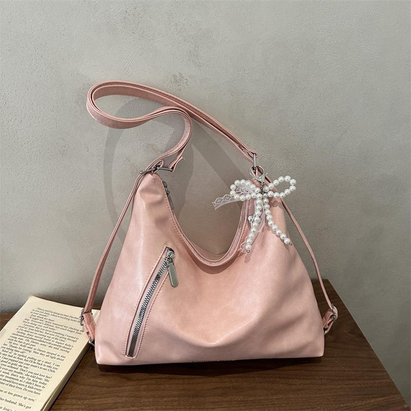 Spacious Tote Bag for Women, Chic Minimalist Single Shoulder Handbag, Versatile Casual Work Commuter Purse