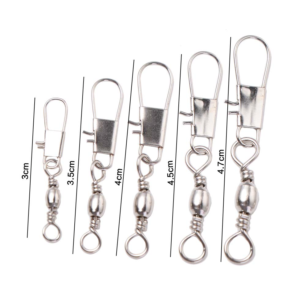 Stainless Steel Fishing Connector Pin High Strength Snap Swivel Fishing Fishing Tackle