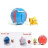 Transforming Elf Ball Pocket Monster Toy Ball With Touch-sensing Explosions Abs Material 7cm Diameter