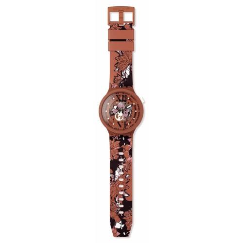 Swatch Camoflower Cotton Big Bold Biosourced Watch SB05C100