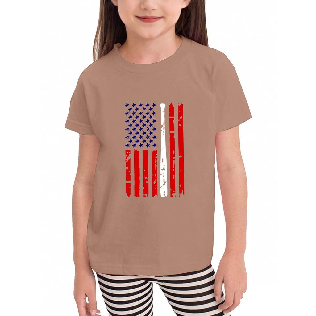 Toddler Girl Boy T-Shirts Kids Top Boys And Girls Printed Short Sleeved T-shirt