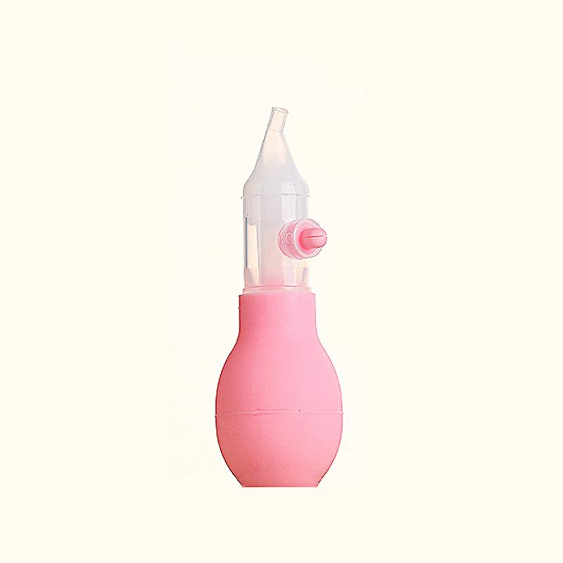 New Born Silicone Baby Safety Nose Cleaner Vacuum Suction Children Nasal Aspirator New Baby Care Diagnostic-tool Vacuum Sucker