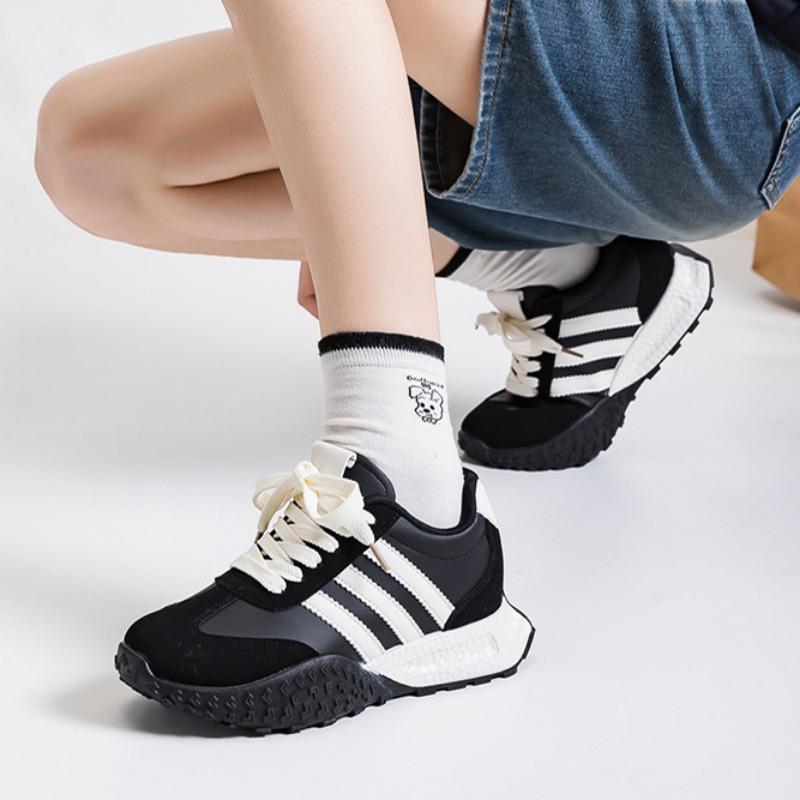 Small thick-soled casual sneakers women's inner height increase fashion dad shoes women 8866