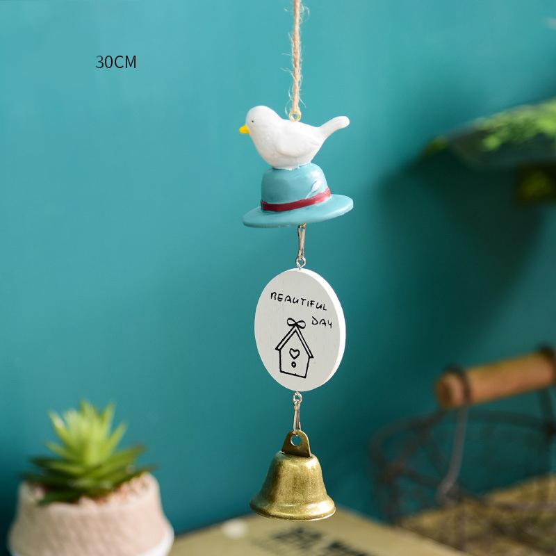 Japanese Style Outdoor Wind Chime Ornaments Balcony Room Indoor Jingle Door Pendant Healing Style High-End Bell