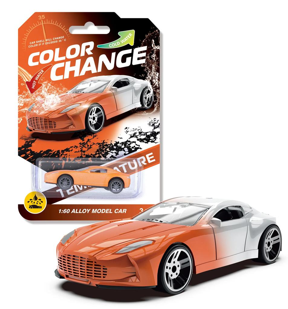 Alloy Off Road Model Mini Set Toy Racing Car Color Changing Temperature Sensing Inertial Cars Model for Bath Pool Water Toy