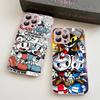 Anime Cuphead Cartoon For IPhone 14 13 12 Mini 11 Pro XS Max X XR 14 Plus Tempered Glass Cover