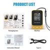 Mini 5 In 1 Air Quality Monitor CO2 HCHO TVOC Tester Temperature Humidity Meter Carbon Dioxide Detector For Indoor and Travel