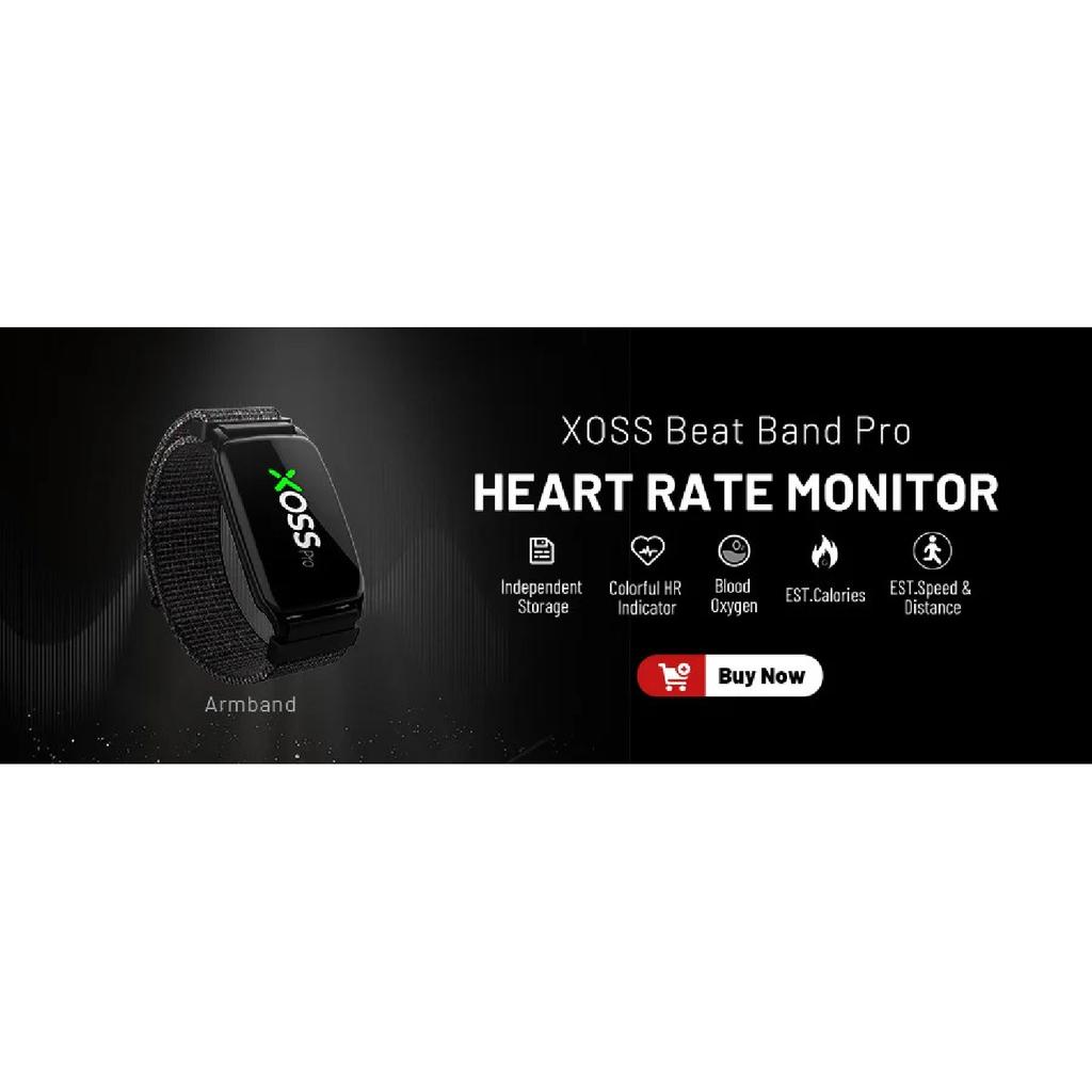 XOSS X2 Pro Heart Rate Sensor Independent Record Chest Strap HRM Monitor Bluetooth ANT+ Health Fitness Smart Bicycle Sensor