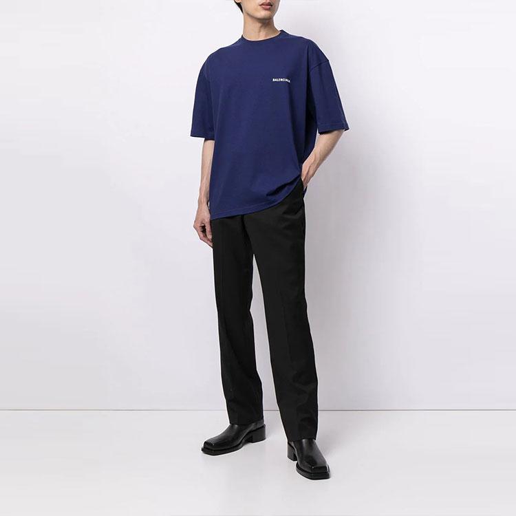 Balenciaga Logo Medium Fit T Shirt 612966TIVG53967