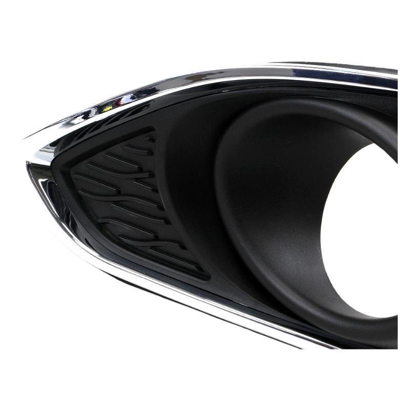 Fog Light Set for 13-15 Chevrolet Spark - Headlight Bumper and Daytime Running Light Assembly