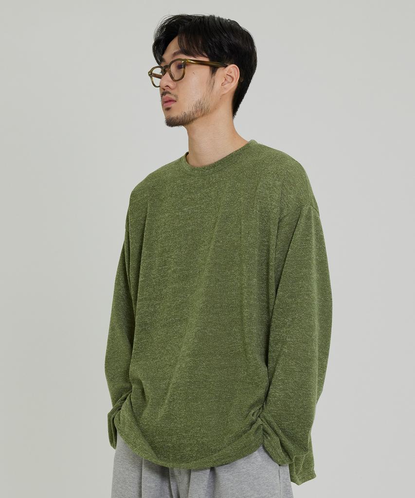 OTHERFITS Semi-Over Knit (Khaki)