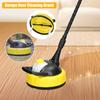 Patio Floor Brush Long Handle High Speed Pressure Washer Rotary Brush Dirt Removal