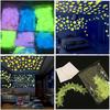 50PC Kids Bedroom Fluorescent Glow In The Dark Snowflake Wall Stickers