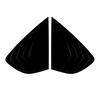 For Subaru Impreza STI hatchback model from 2008-2014 Triangular window louvre car sticker cross-border modification Accessories