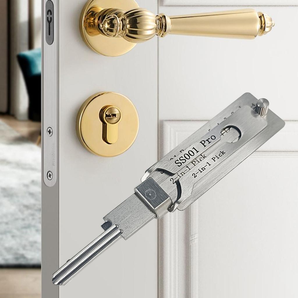 Nerūdijančio plieno tikslus įrankis SS001 O-žiedo paėmimo rinkinys Kablio įrankis Priežiūros remonto rinkinys Raktų dekoderis Tik tiesiam grioveliui