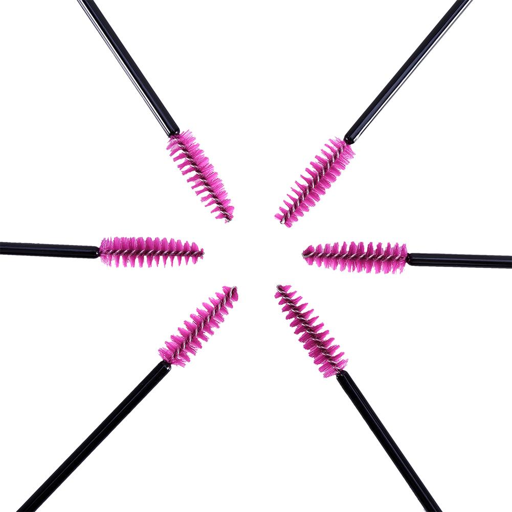 50st/set Ögonfransborste Engångs Sminkborstar Fransförlängning Mascaraapplikator Skönhetsverktyg