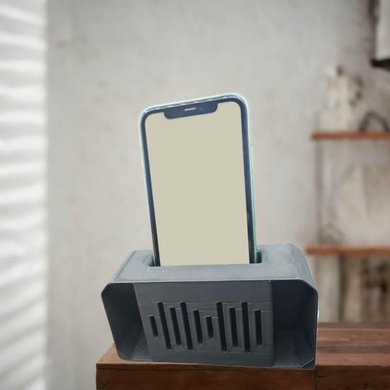 Zesilovač telefonu Pasivní reproduktor 3D tištěný stojánek na telefon Přenosný zesilovač telefonu Není nutné nabíjení Zesilovač zvuku telefonu pro mobilní telefon