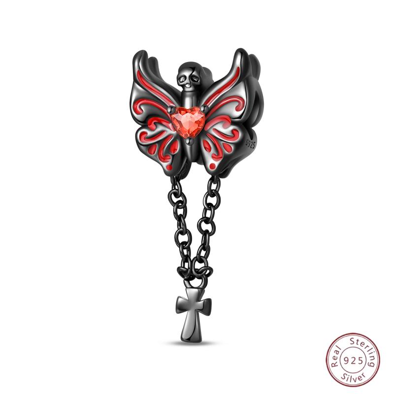 Halloween Charm Bead Anhänger Kupfer Kürbis Hexe Puppe Skelett Mumie Süßigkeiten Charm Passend für Original Armband DIY Schmuck