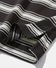 MOIF [Ss26] One Pocket H/S Tee / Charcoal Stripe