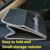 Car Trunk Organizer Soft Felt Storage Box Accessories Large Anti Slip Compartment Boot Storage Organizer Tool Storage Bag