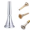 Brass French Horn Mouthpiece Gold Silver Plated Professional Sound Clarity for Band Rehearsals and Live Performances